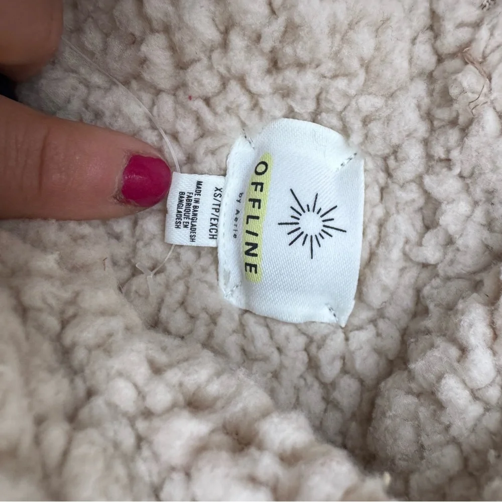 Aerie Offline Sherpa Doggie Jacket